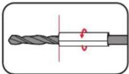 Ozito PXBHS-180 - Drilling To A Preset Depth - 2