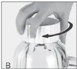 BLACK & DECKER BLBD210GW - Important: Do not remove the lid while the blender is running. - 2