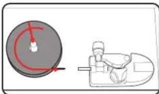 Ozito IMW-100 - Installing A Wire Spool - 4