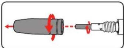 Ozito IMW-100 - Loading The Torch - 1