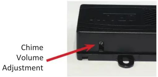 Chime Volume Adjustment