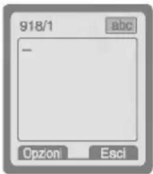 918/1 abc - Opzioni Esci
