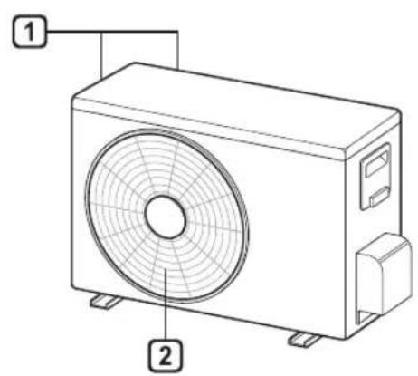 LG A3UQ34GFAB - Unidad interior Unidad exterior - 2