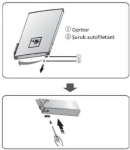 ① Opritor ② Sutub autofiletant