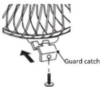 Heinner HMSF-3WH - HOW TO ASSEMBLE THE FAN - 3