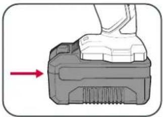Ozito PXBWK-250 - Inserting & Removing the Battery - 1