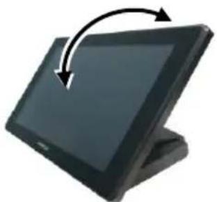 Posiflex LM-3110E - Positioning your monitor for a Perfect Viewing Angle 9.7" LM/TM-3110E/ 3310E - 1