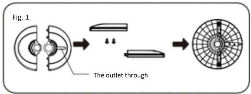 Heinner HMTF-D3BK - HOW TO ASSEMBLE THE FAN - 1