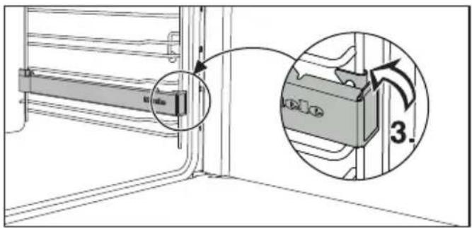 MIELE DGC 7840 XL - Installing and removing the FlexiClip telescopic runners - 2
