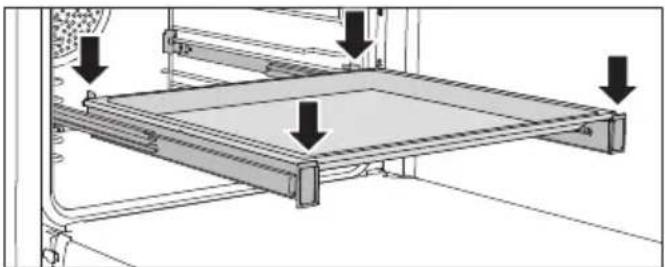 MIELE DGC 7840 XL - FlexiClip telescopic runners HFC 71 - 2