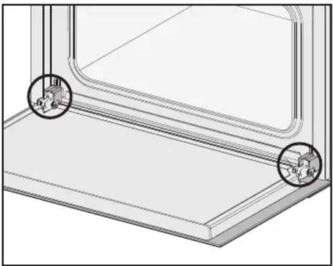 MIELE DGC 7840 XL - Removing the door - 2