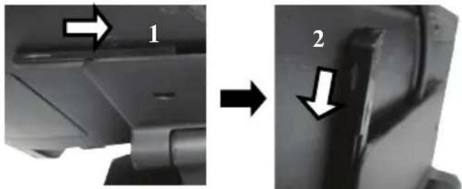 Posiflex PD-6607 - Mounting PD-6607 Series onto XT Series Terminal - 12