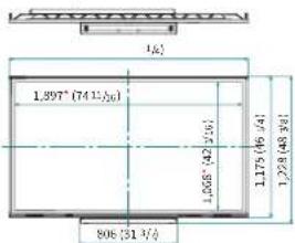 1.897° (74.1/20) 1.068° (42 350) 1.175 (46.6/4) 1.228 (48.9/8) 806 (31.3/4)