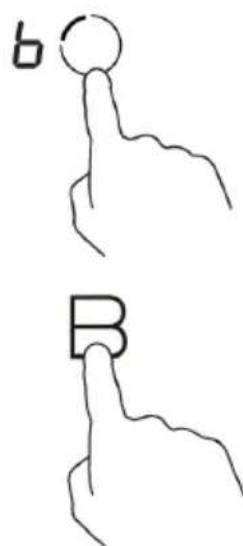 b B
