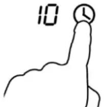 Infiniton IND-932WH - a) Using the Timer as a Minute Minder - 1