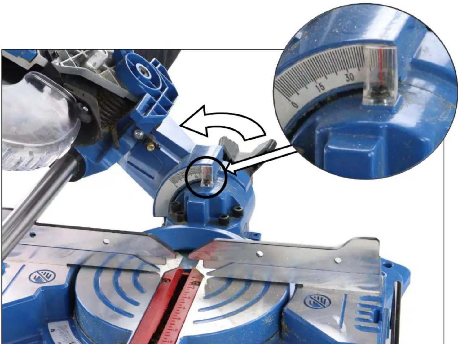 HYUNDAI HYMS1500E - Altering Cutting Angle (Continued) - 1