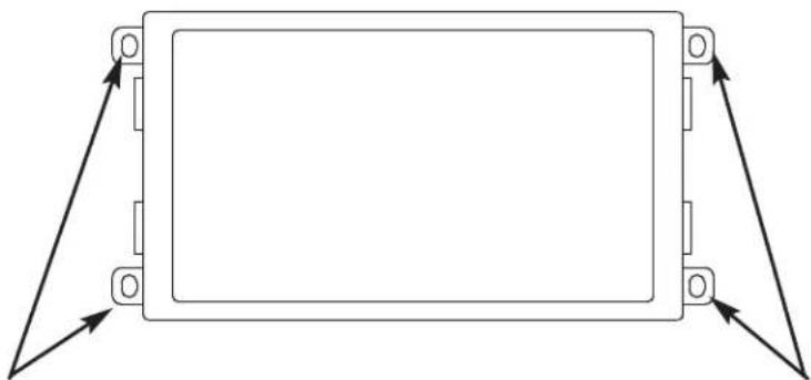 Pure diagram of a rectangular device with directional arrows indicating flow or orientation (no text or symbols)