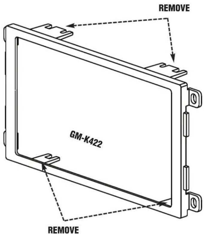 GM-K422 REMOVE REMOVE