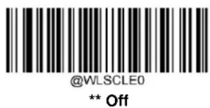 @WLSCLE0 ** Off