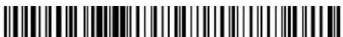 Black and white barcode image with vertical lines and patterns