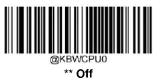 @KBWCPU0 ** Off