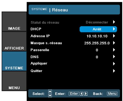 OPTOMA EH2060 - Commandes de l'utilisateur - 1