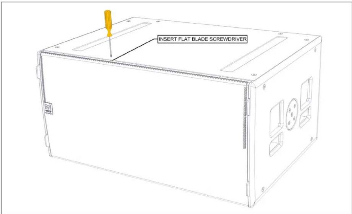 INSERT FLAT BLADE SCREWDRIVER