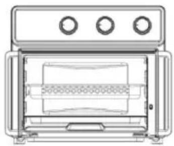 KALORIK MAXX AFO 50939 SS - DIAGRAMAS DE POSICIONAMIENTO DE LOS ACCESORIOS - 2