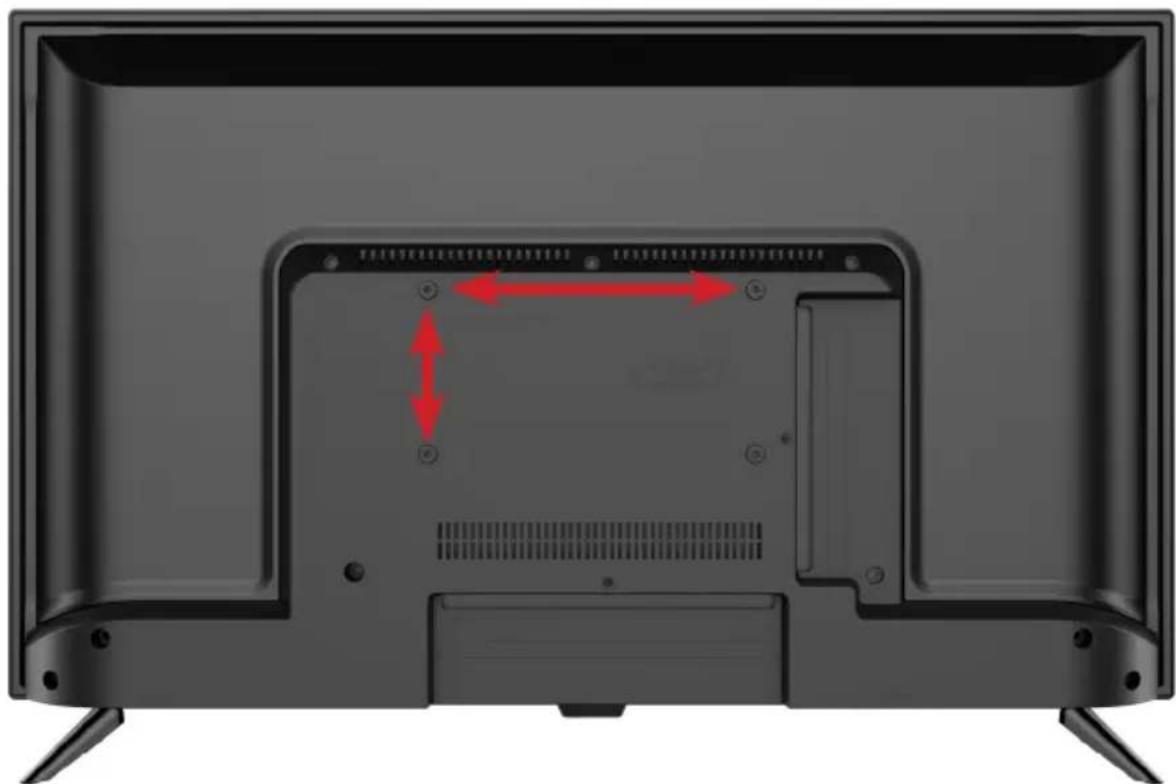 EKO K32FSG11 - BACK OF TV - 1