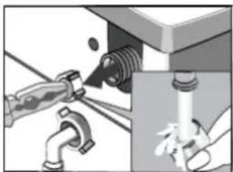 FAGOR 3FE-7414IT - Clean the water supply valve - 2