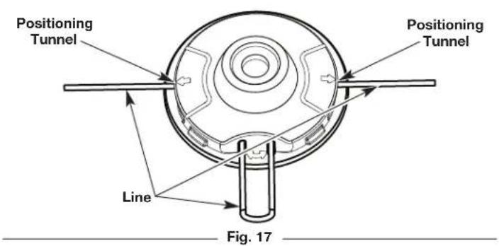 Positioning Tunnel Line Positioning Tunnel Fig. 17