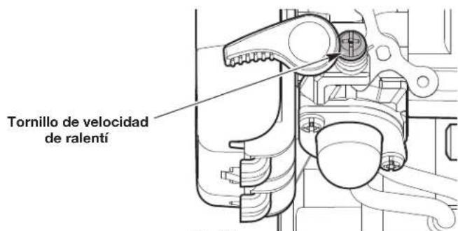 Tornillo de velocidad de ralentí