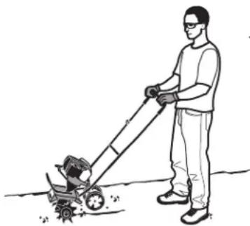 TROY-BILT TBC304 - AJUSTE DE LA PROFUNDIDAD - 1
