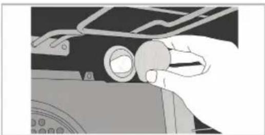 Defy DBO489E - If your oven is equipped with a round lamp: - 1