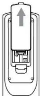 HYUNDAI H-DVD5029 - Changing the battery - 1
