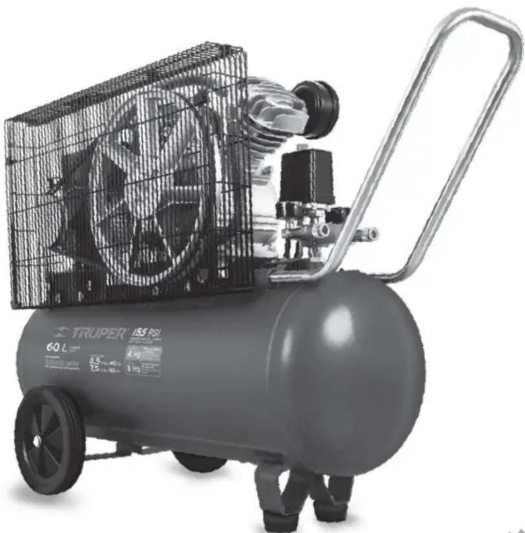 Truper COMP-60LB - Instructivo Compresor horizontal de banda - 2