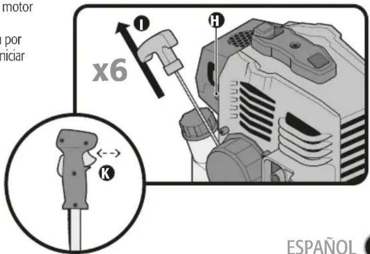 motor por miciar x6 I H K ESPAÑOL