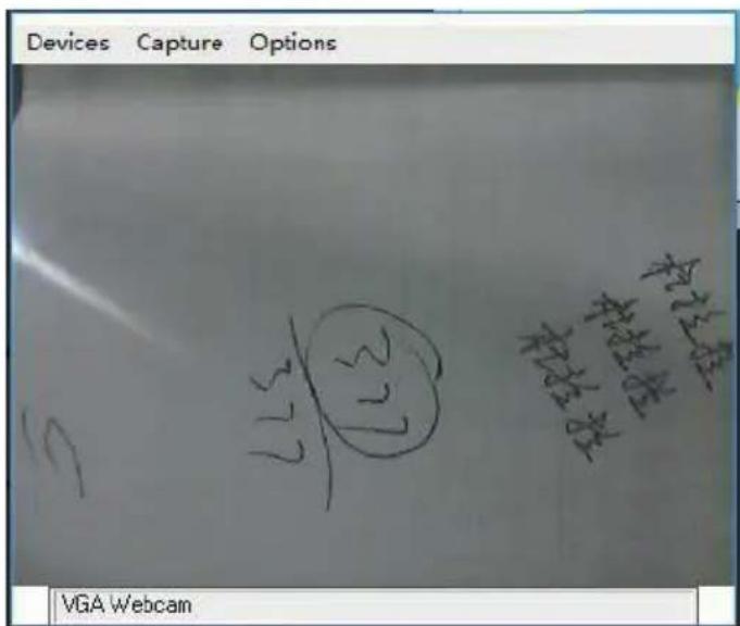 Devices Capture Options VGA Webcam