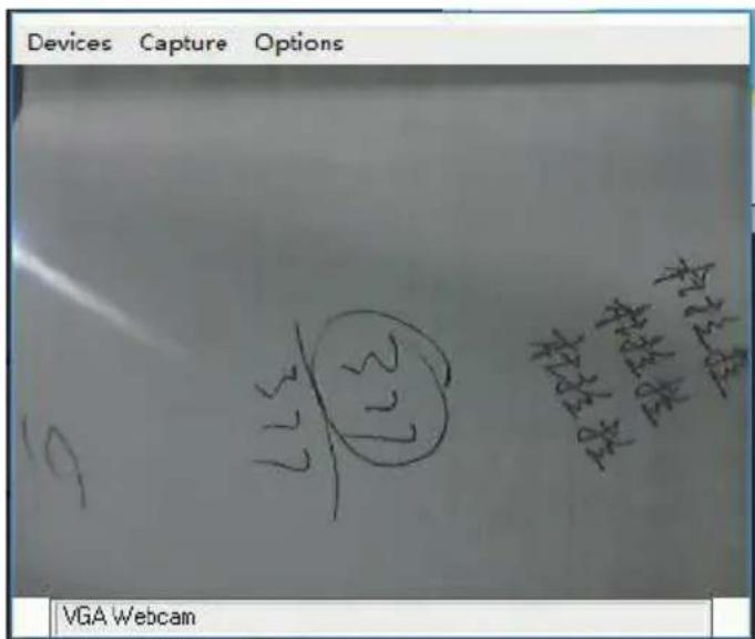 Devices Capture Options VGA Webcam