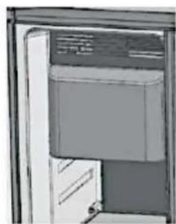 SCHNEIDER S-SBS 590.4 A+ ICMIXK - HOW TO REINSERT THE ICE STORAGE BOX - 2