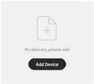 No devices, please add Add Device