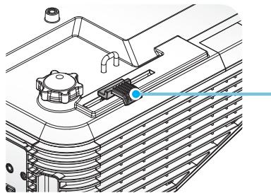 OPTOMA EH319USTi - Réglage de la mise au point du projecteur - 1