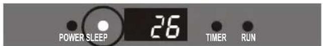 POWER SLEEP 26 TIMER RUN