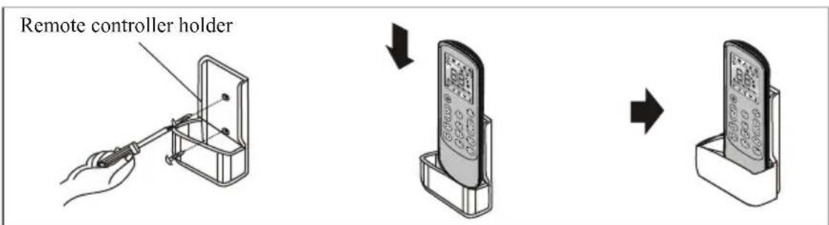 Remote controller holder