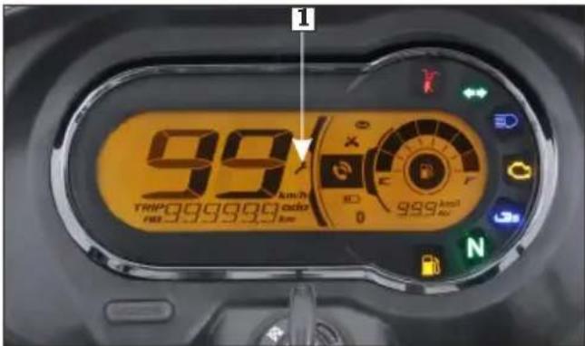 1 99 TRIP:9999999 km/h FWD:9999999 km/h 999 km/h N