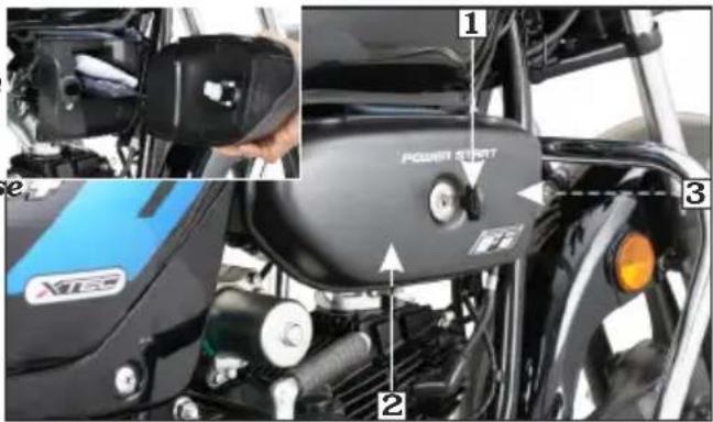 1 POWER START 2 3 X155