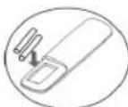 Toyotomi Noboru NTN/NTG-935R32 - Insert Batteries to remote controller - 2