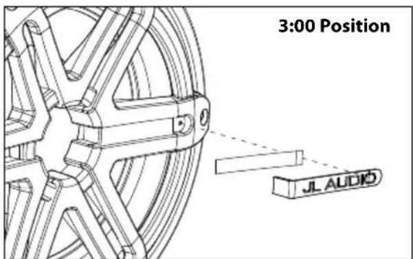 3:00 Position JL AUDIO