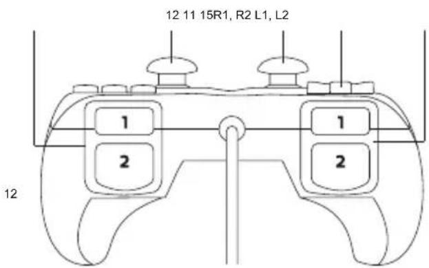 12 11 15R1, R2 L1, L2 1 2 1 2 12