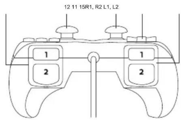 12 11 15R1, R2 L1, L2 1 2 1 2